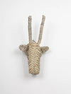 Mini Woven Animal Head Gazelle