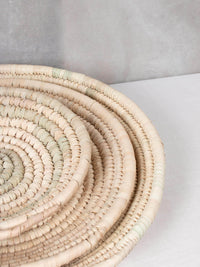 Palm Leaf Woven Plates (3 different sizes)