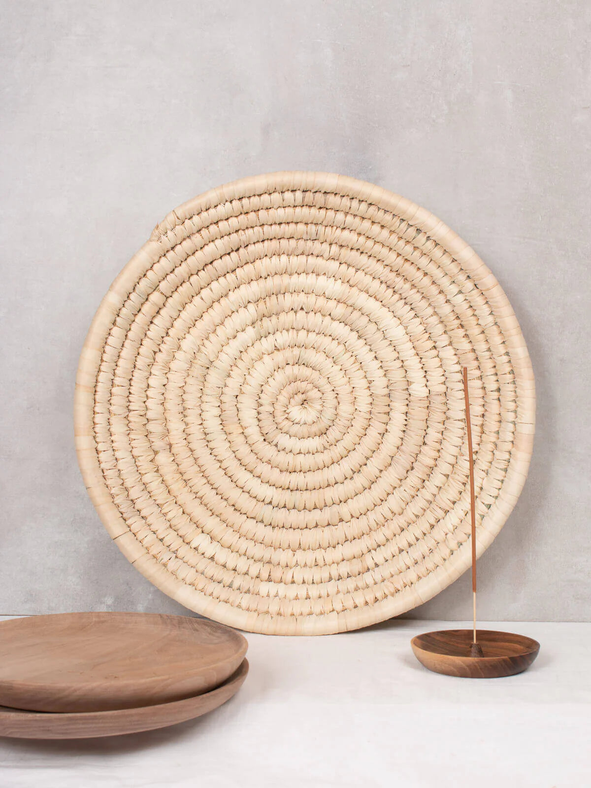 Palm Leaf Woven Plates (3 different sizes)