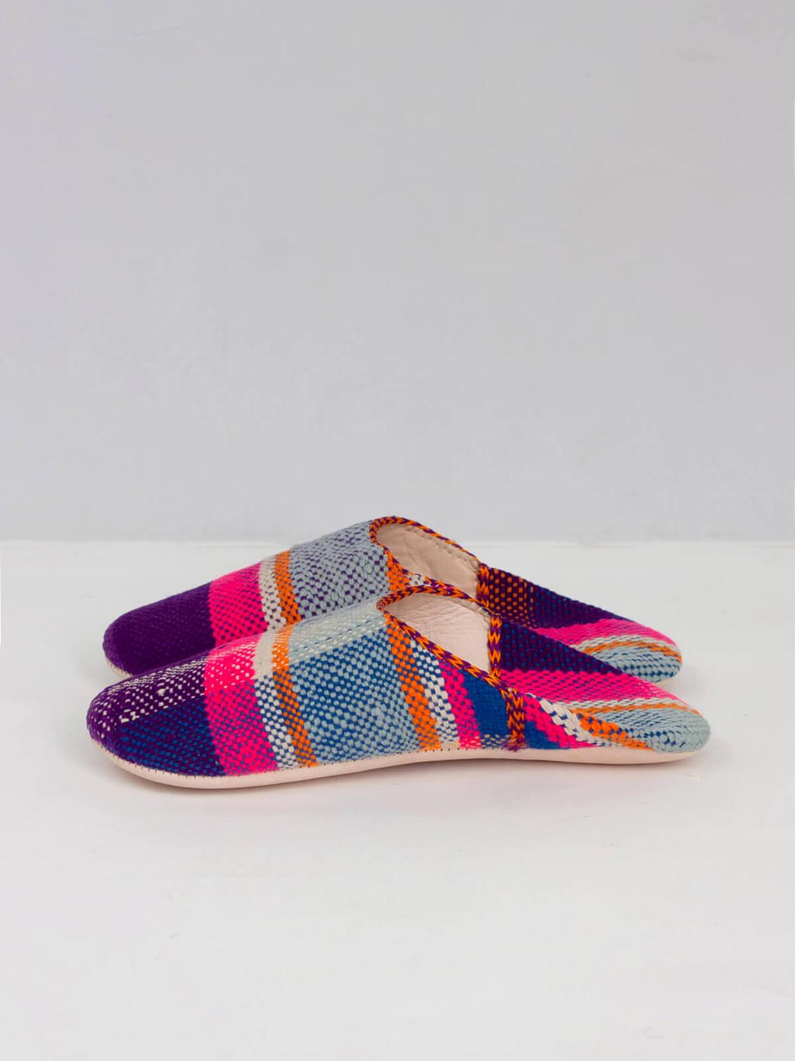 Womens Moroccan Boujad Babouche Basic Slippers