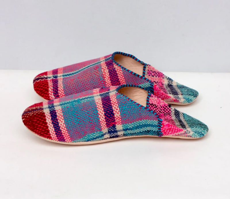 Womens Moroccan Boujad Babouche Basic Slippers