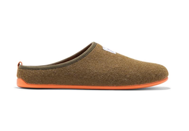 Mens Mercredy - Khaki / Orange