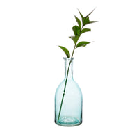 Recycled Glass Bud Vase Pale Blue